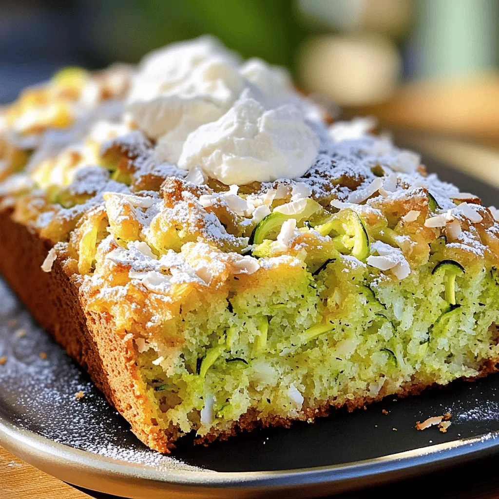 Zucchini Coconut Bread Einfach und Saftig Backen