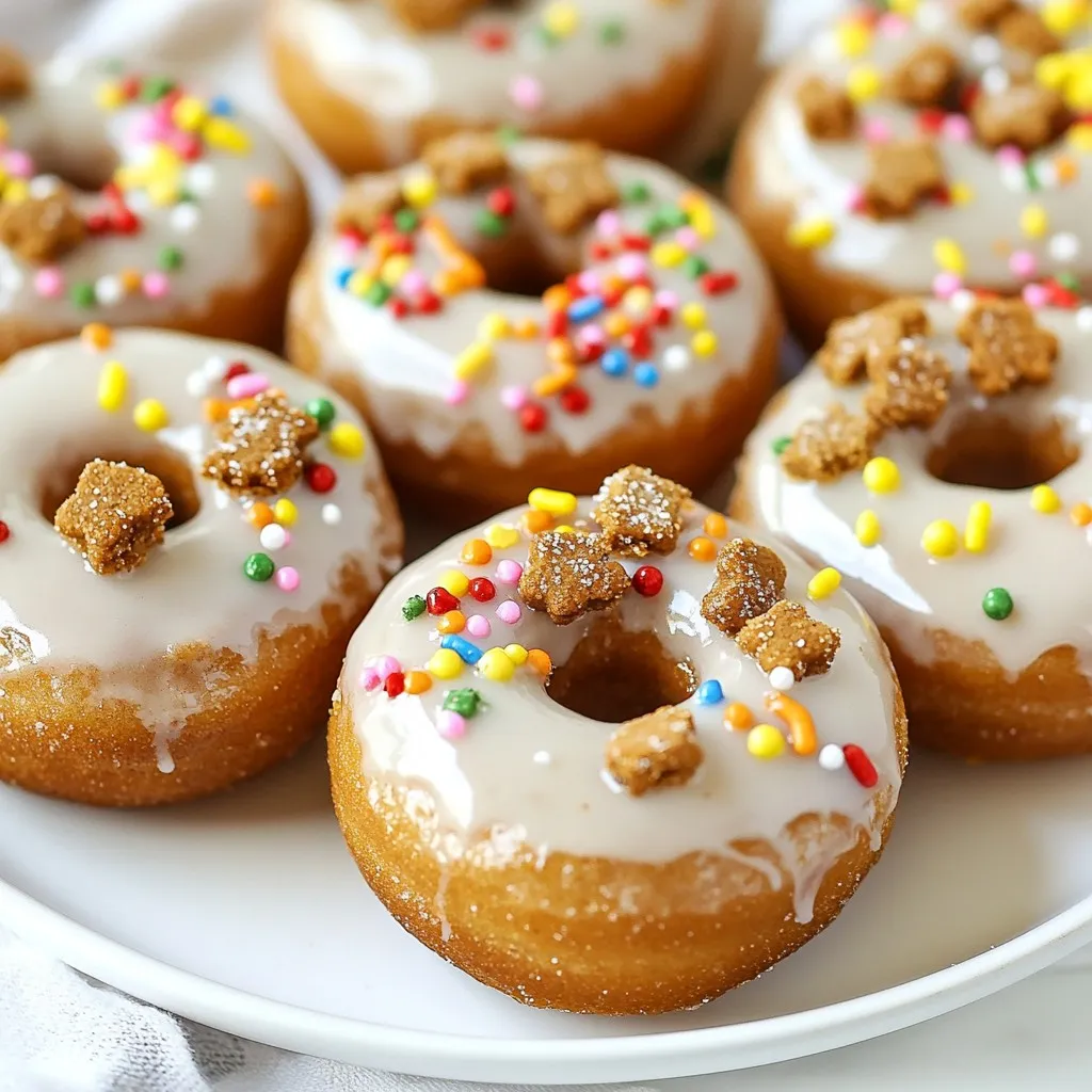 Gingerbread Cookie Donuts Genussvolle Festtagsleckerei
