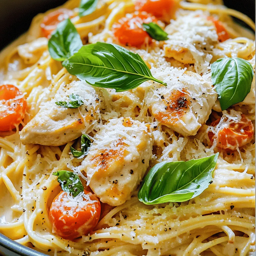 Chicken Spaghetti für jedes Familienessen genießen