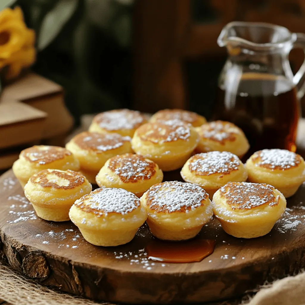 Pancake Mini Muffins Schnell und Einfach Zubereiten