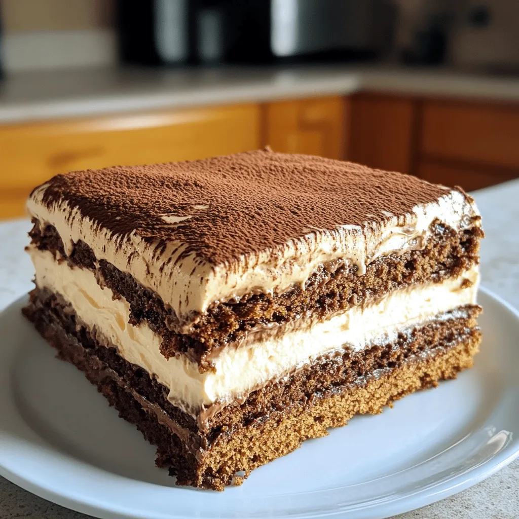 - 200 g Allzweckmehl - 150 g Zucker - 50 g Kakaopulver - 3 große Eier - 1 Tasse starker, abgekühlter Espresso