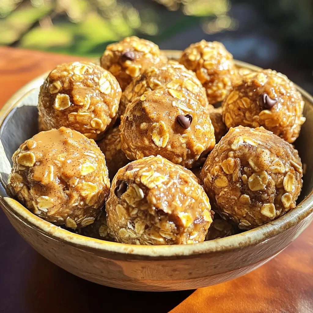 Zufriedene No Bake Cinnamon Roll Energy Bites Rezept