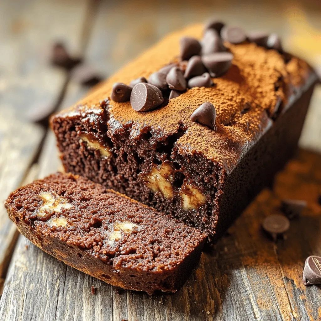 Schokoladiges Espresso Bananenbrot Einfaches Rezept