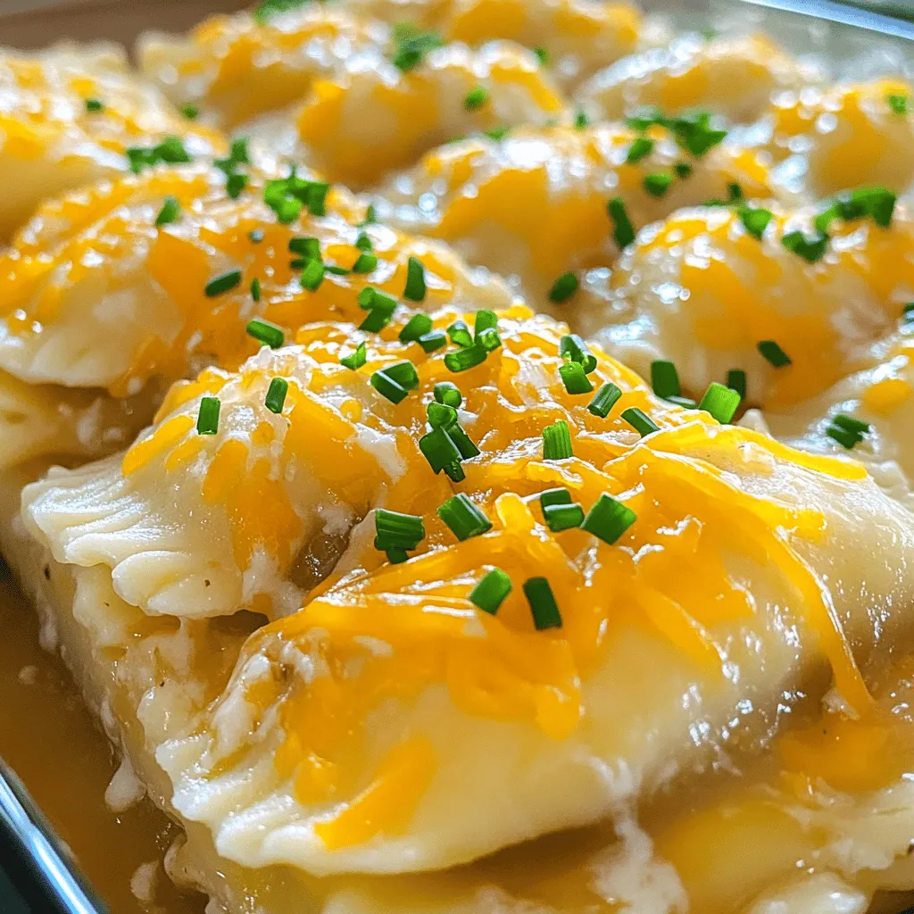 Crockpot Pierogi Casserole Einfaches und herzhaftes Gericht