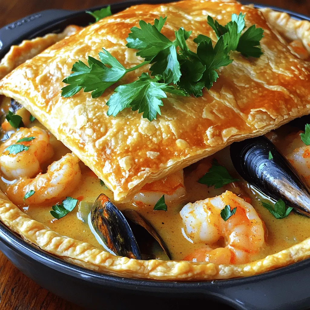 Für einen köstlichen Cajun Seafood Pot Pie benötigst du frische und leckere Zutaten. Diese Zutaten sorgen für den vollen Geschmack und die richtige Konsistenz. Die Hauptbestandteile sind: