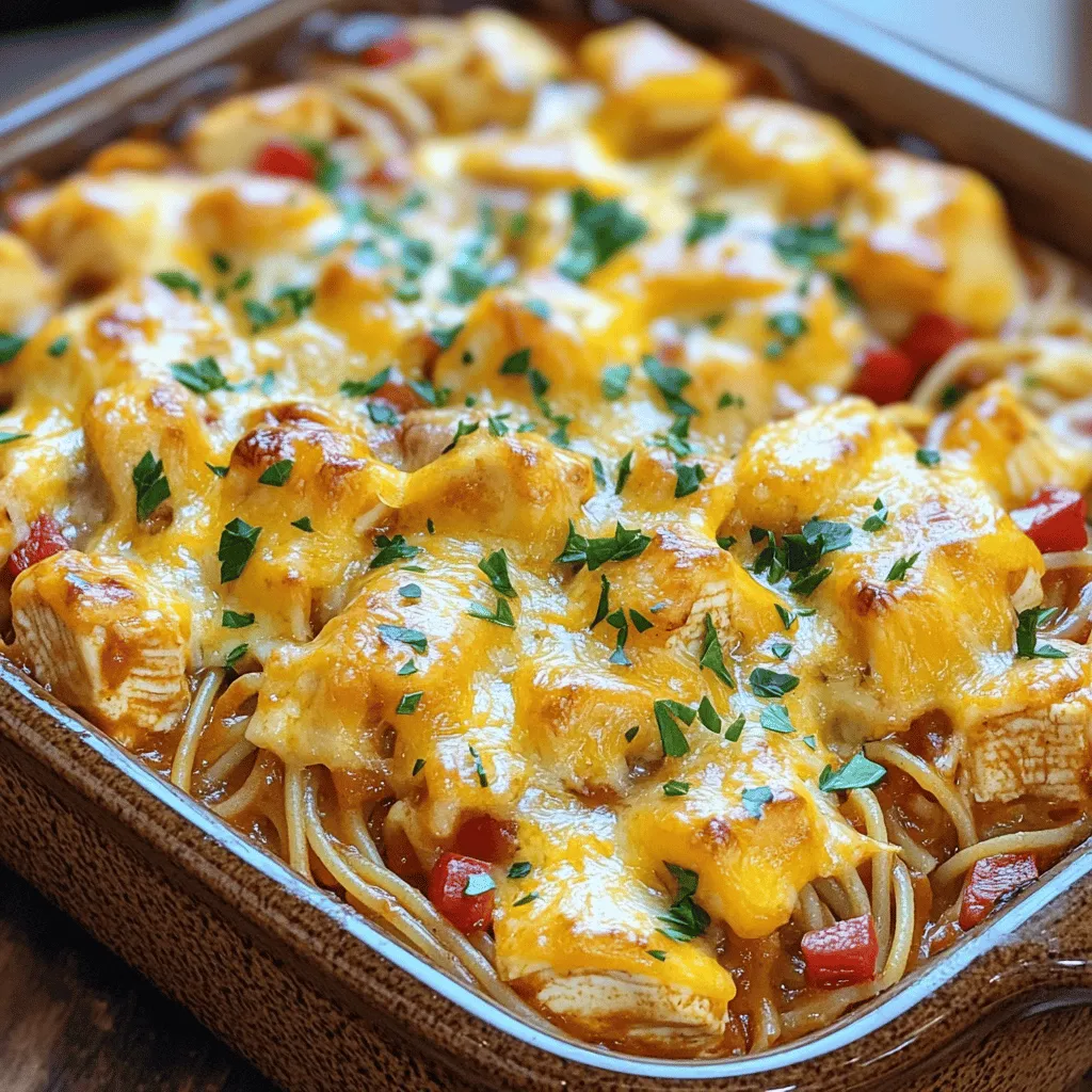Monterey Chicken Spaghetti Bake Köstliches Familiengericht