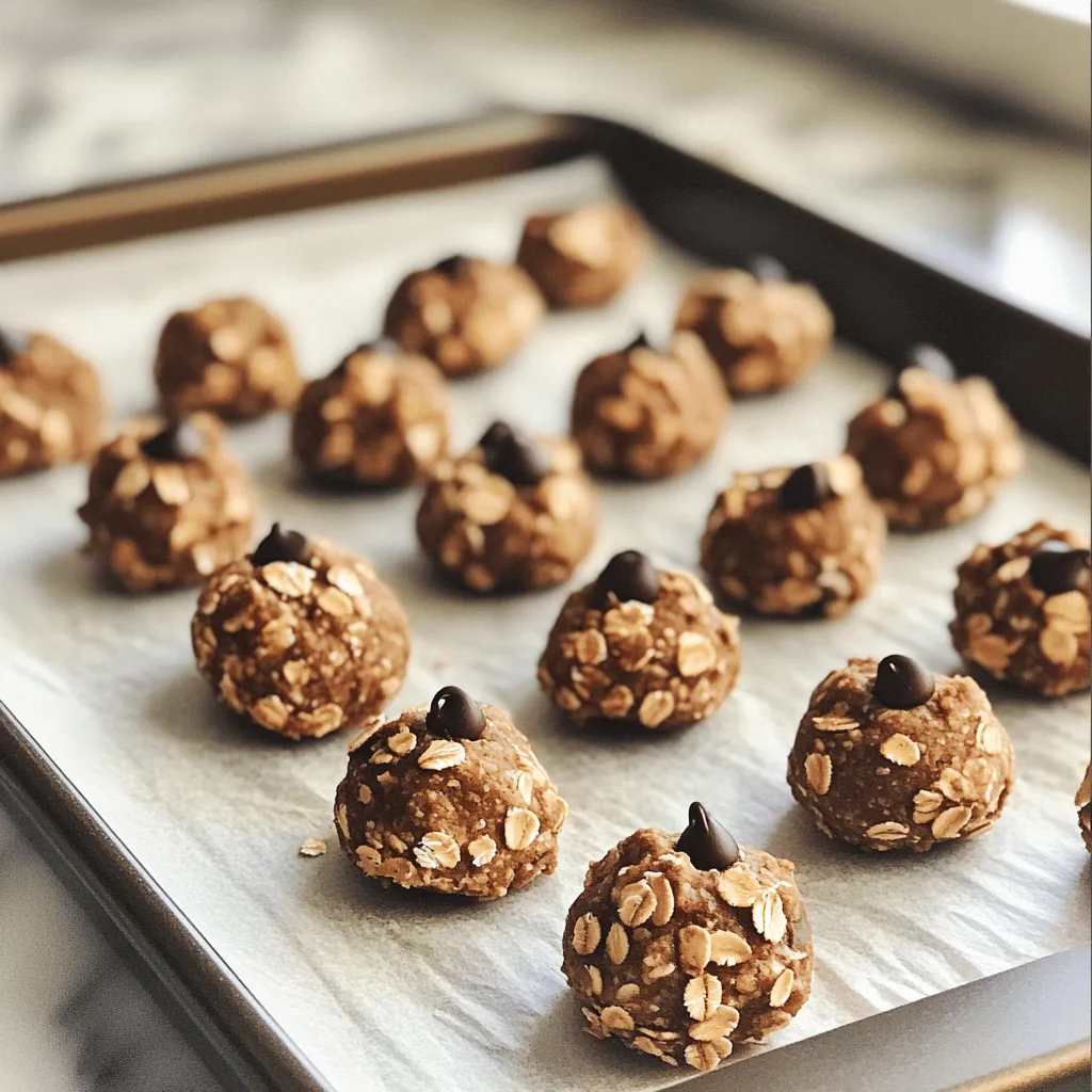 No-Bake Oatmeal Cookie Dough Bites Einfach Genießen