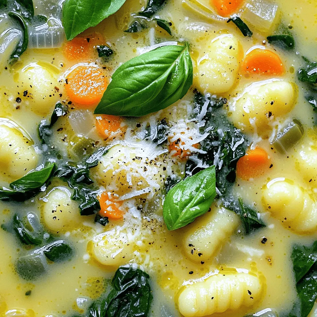 Instant Pot Cremige Tuscan Gnocchi Suppe Rezept