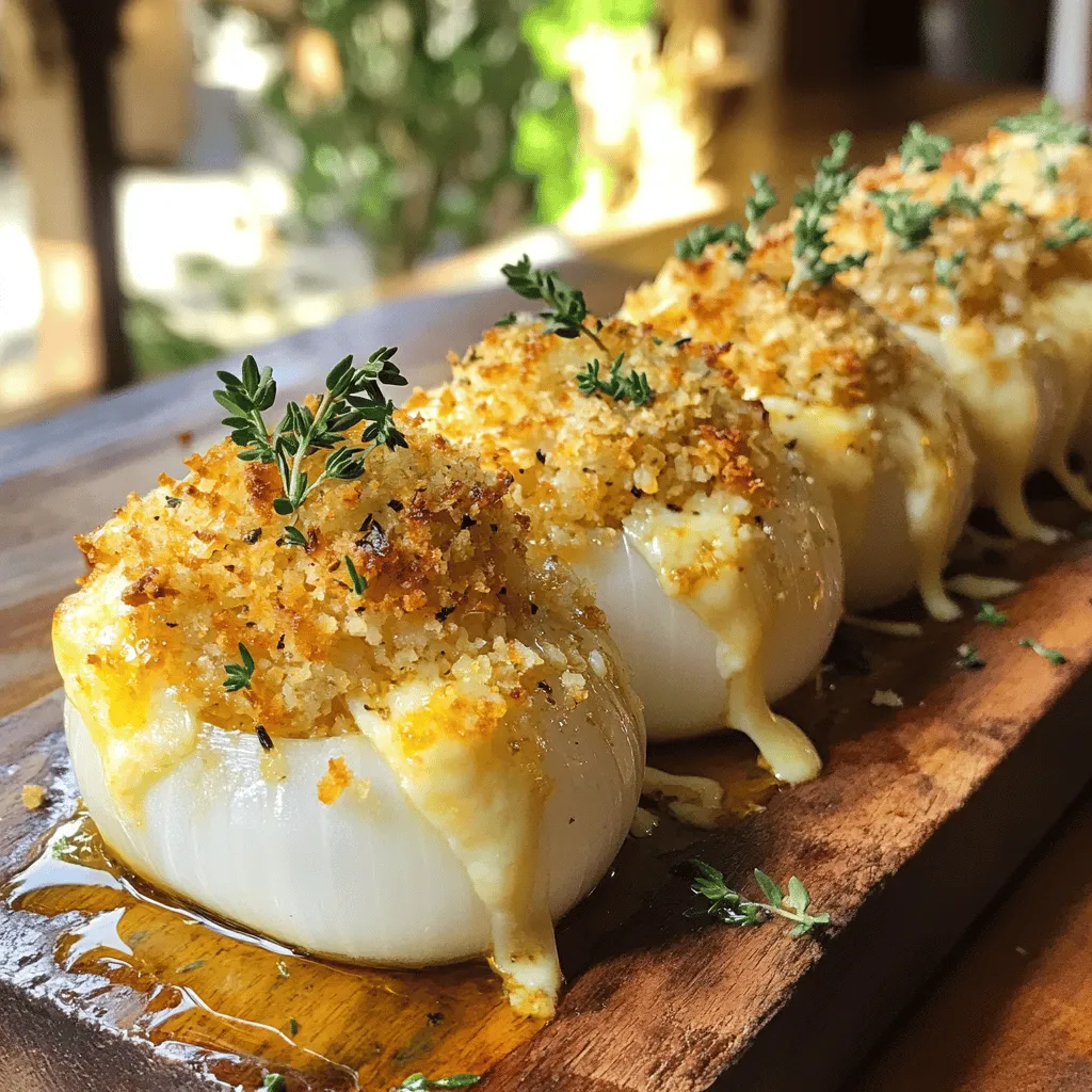 Fiori di cipolla al forno köstlich und einfach zubereiten