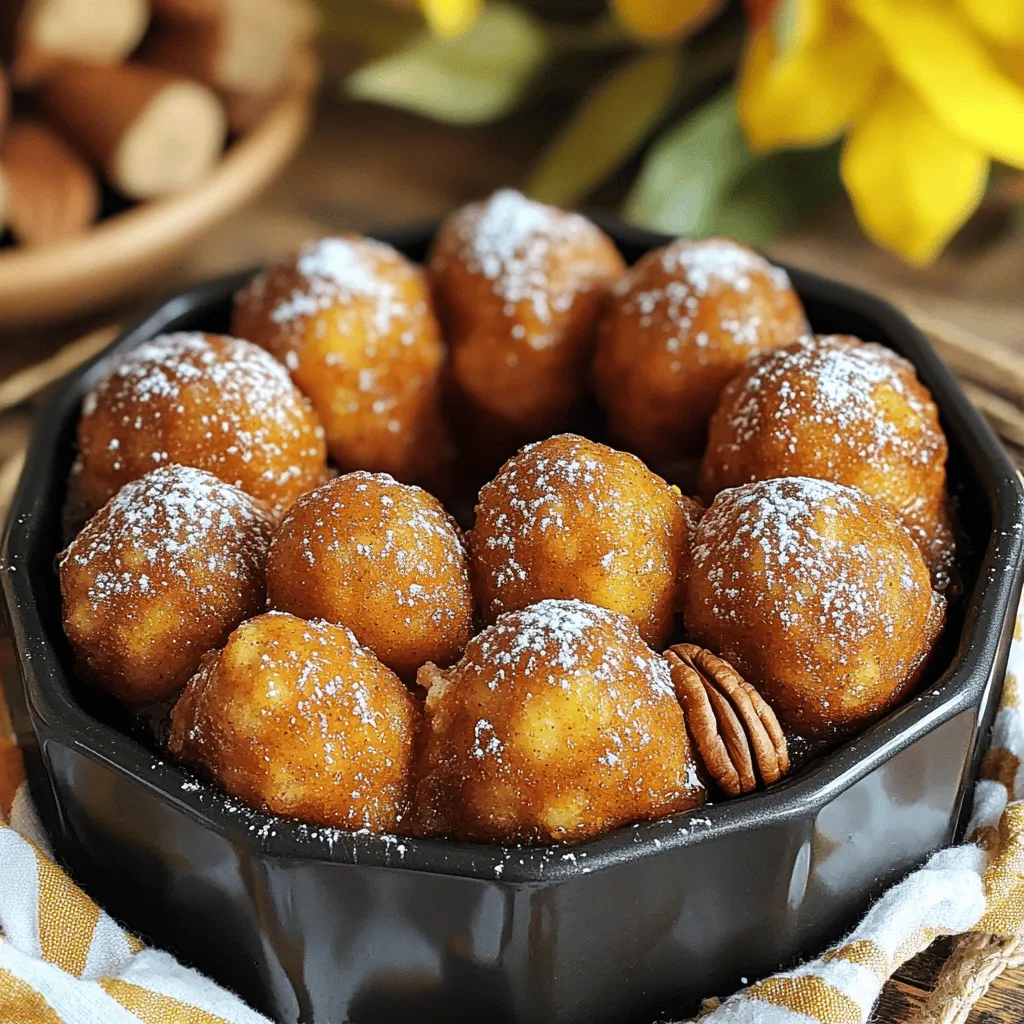 Kürbis-Gewürz-Monkey Bread Fluffig und Schmackhaft