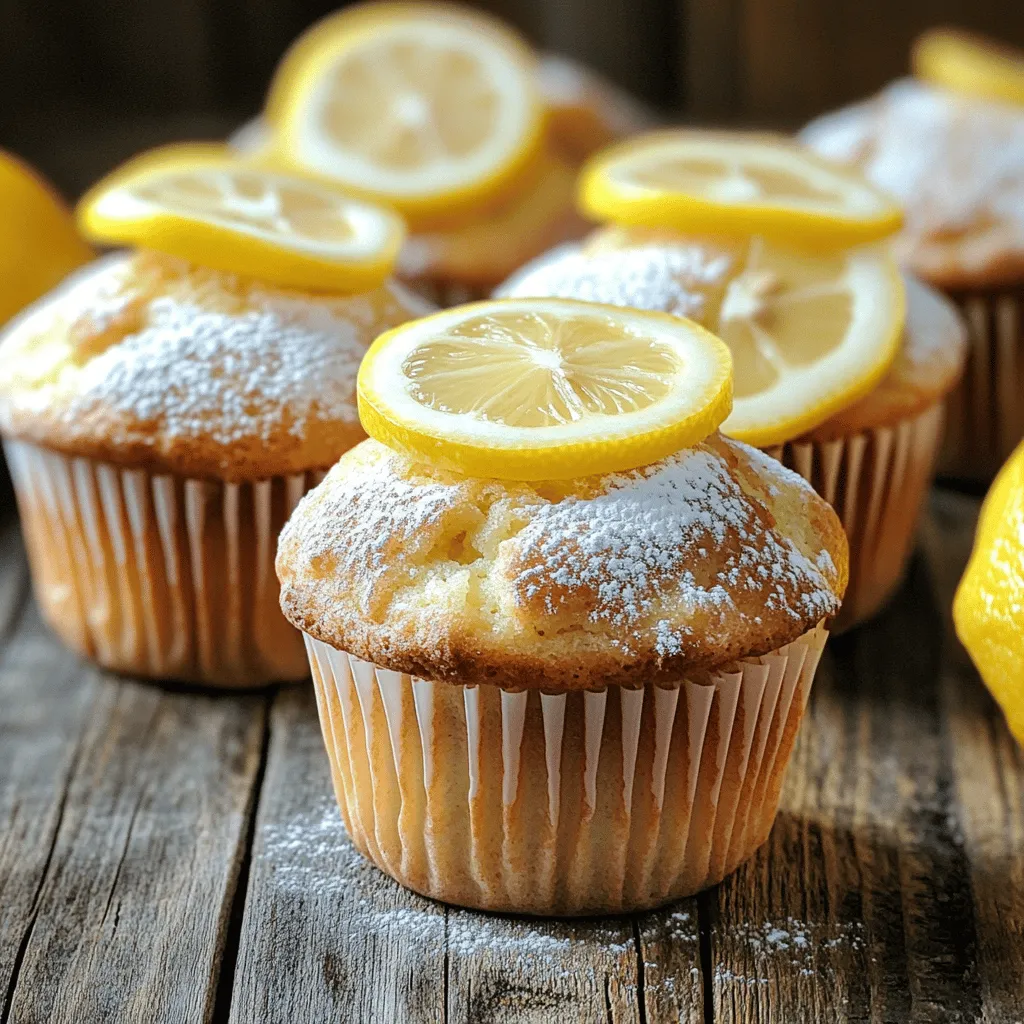 Lemon Cream Cheese Muffins Köstliches Rezept entdecken
