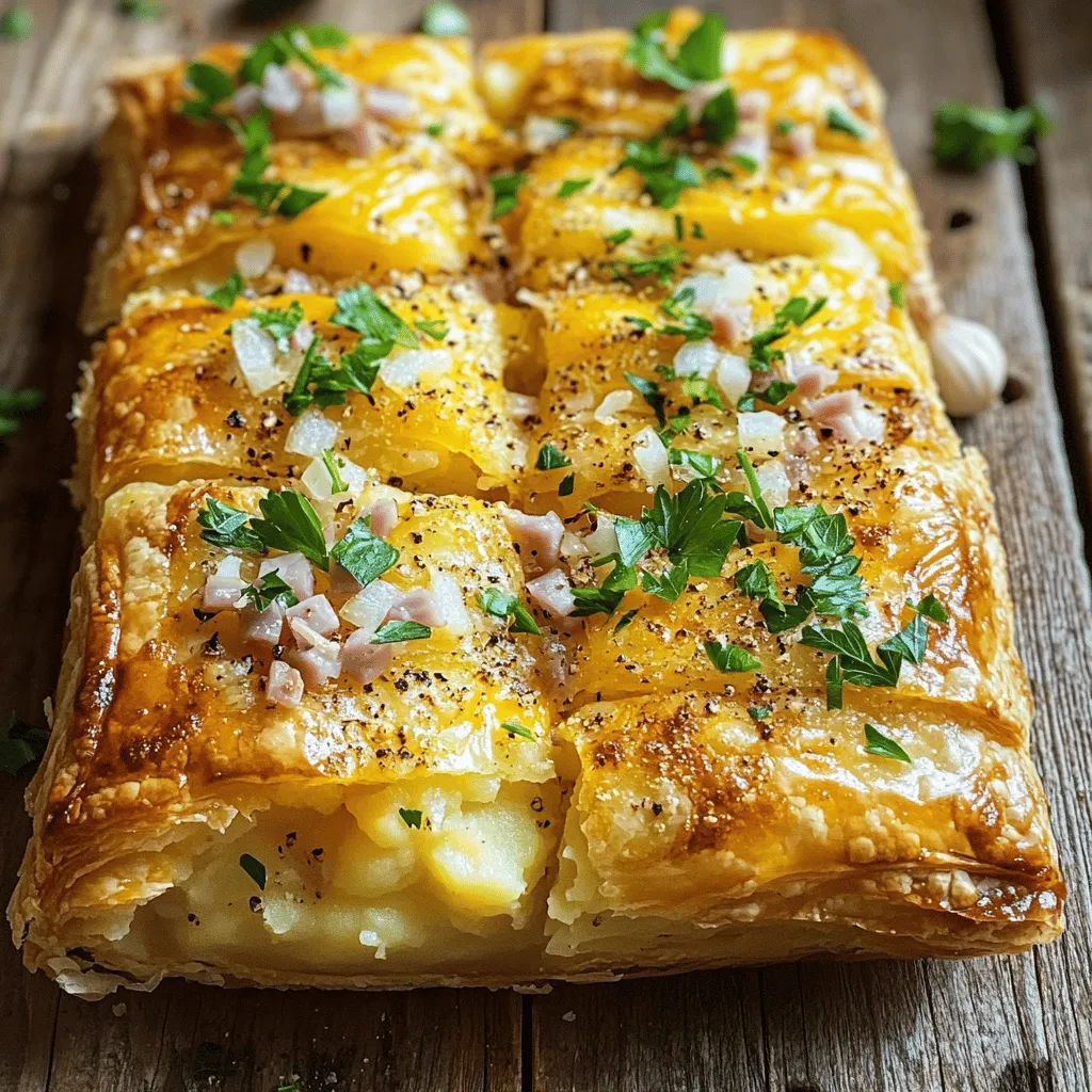 Das Geheimnis eines traditionellen Irish Potato Pie liegt in den Zutaten und der Zubereitung. Für dieses Gericht verwenden wir frische, mehlige Kartoffeln. Diese Kartoffelart macht das Püree besonders cremig. Außerdem sind Butter, Milch und Cheddar-Käse entscheidend. Diese Zutaten geben dem Kuchen Geschmack und Textur.