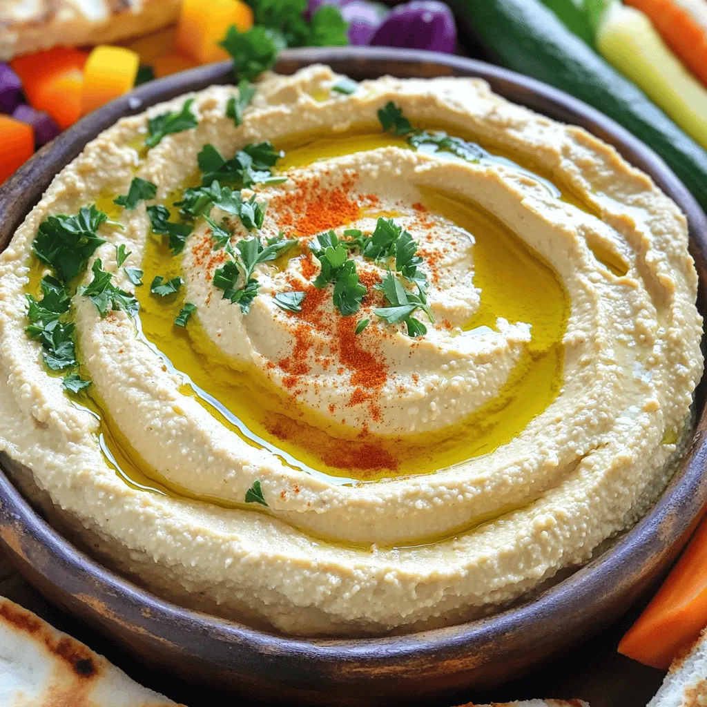 Klassisches Hummus Rezept Gesund und Einfach Zubereiten