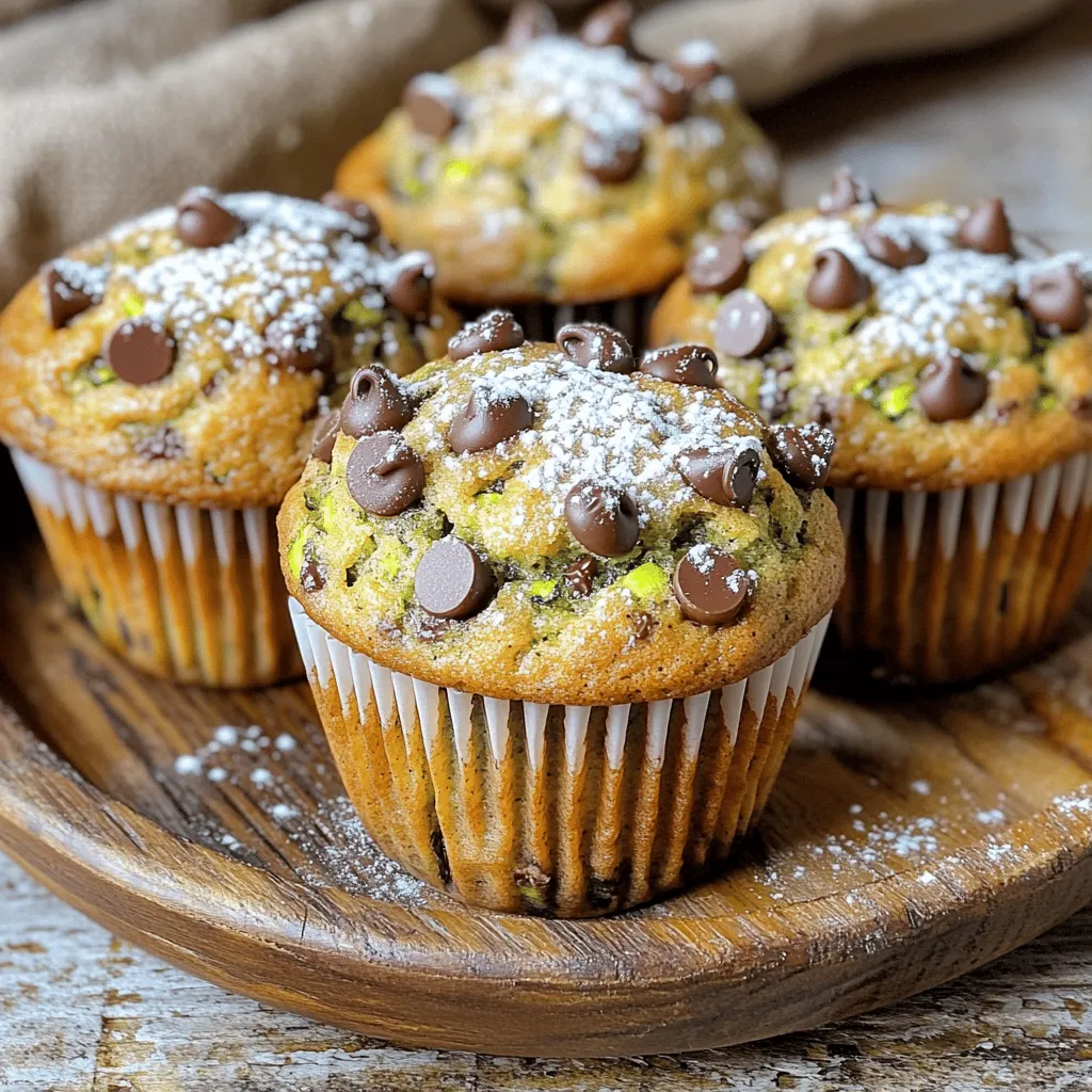 Schokoladenstückchen-Zucchini-Muffins Genusserlebnis