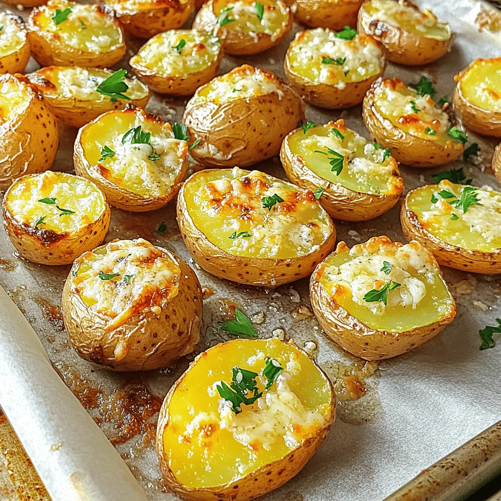 Knoblauch Parmesan Röstkartoffeln Einfaches Rezept