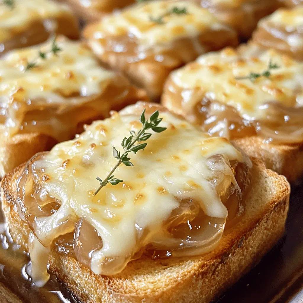 Für den perfekten Französischen Zwiebel-Grilled Cheese brauchst du: