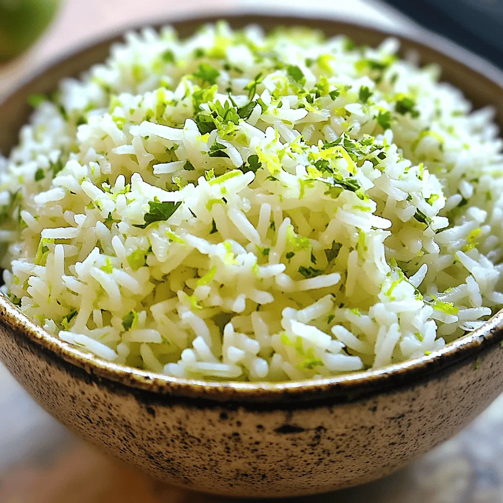 Cilantro Lime Rice Einfaches und köstliches Rezept