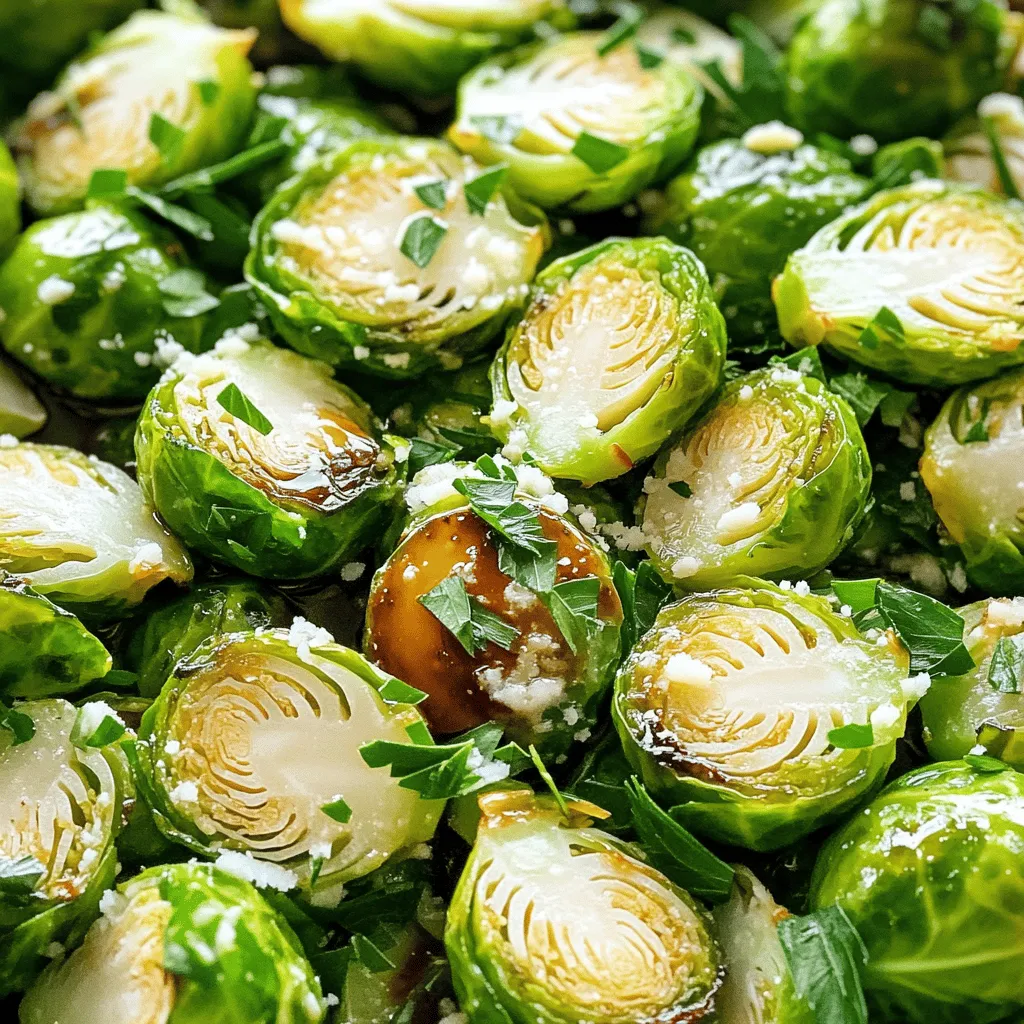 Balsamic Glazed Brussels Sprouts Leckere Beilage für dich