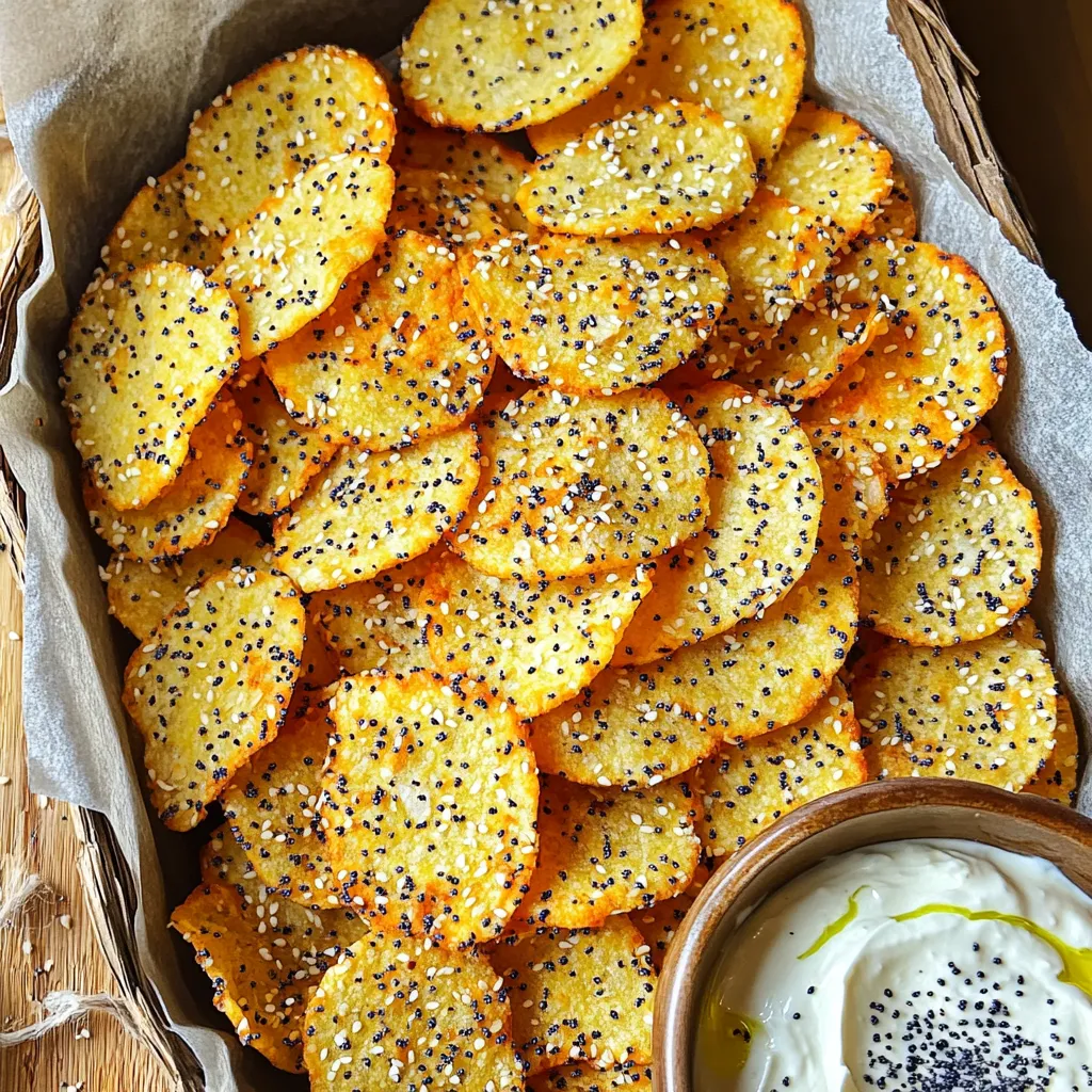 Air Fryer Everything Bagel Chips Einfaches Rezept