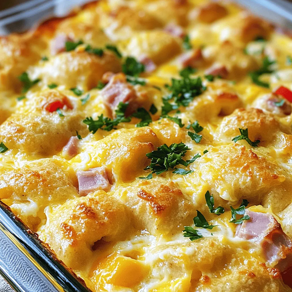 Bagel Frühstücksauflauf Einfach und lecker zubereiten