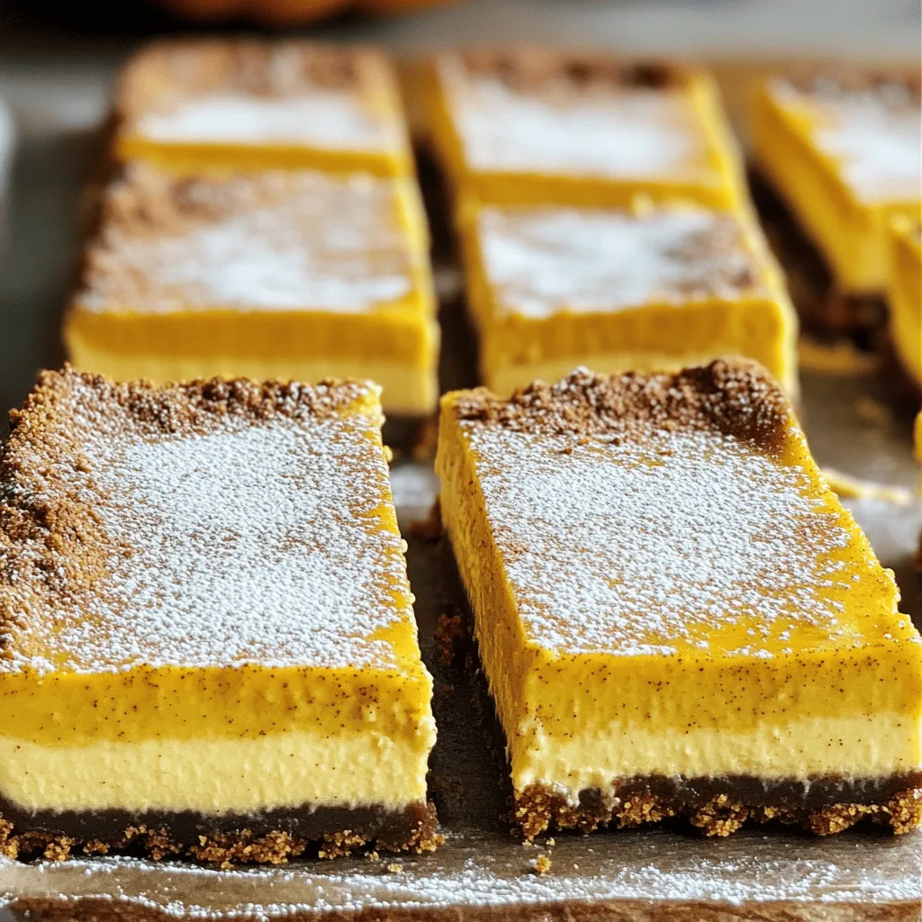 Kürbis-Käsekuchen-Riegel köstlich und einfach genießen