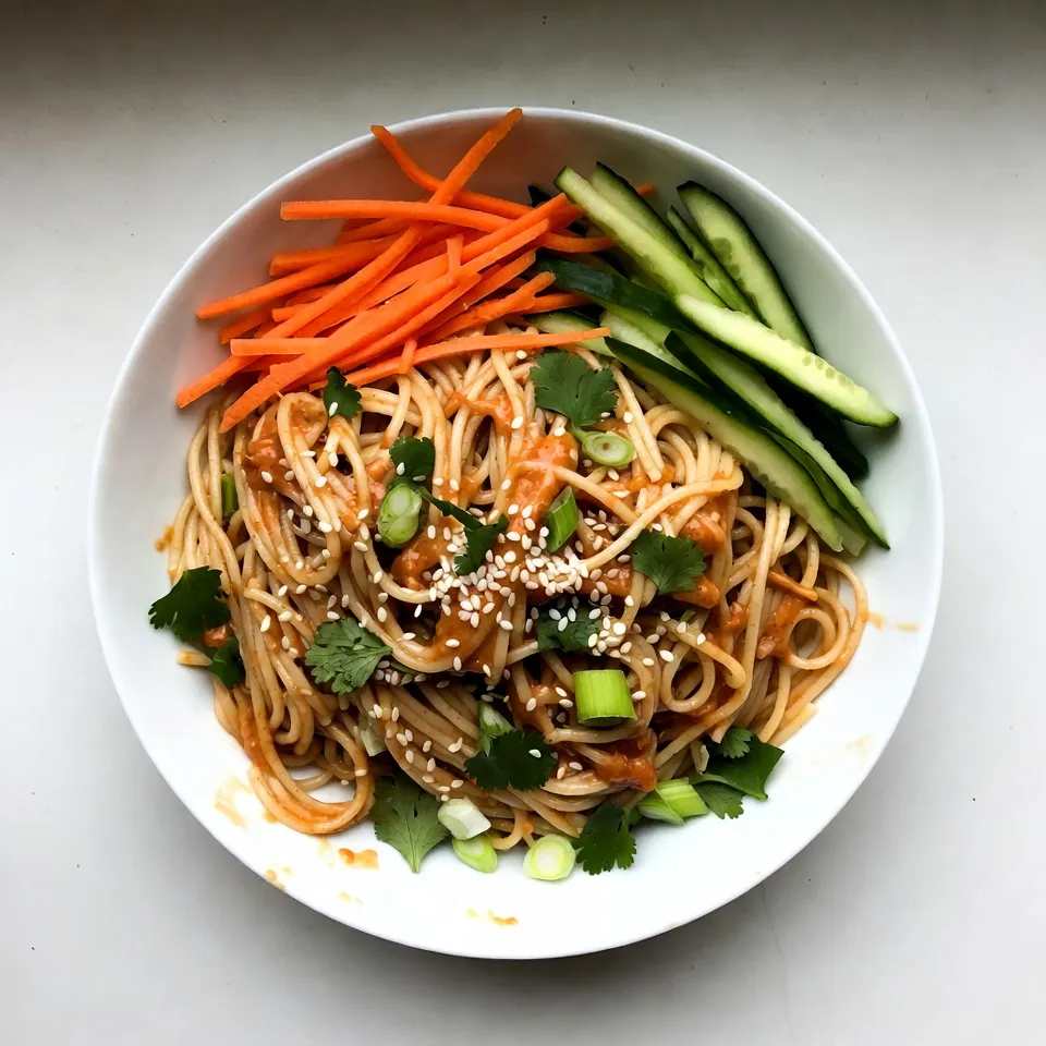 Sesame Peanut Cold Noodles Einfach und Lecker Genießen