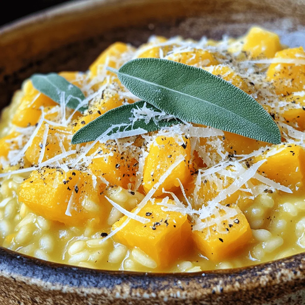 Butternut Squash Risotto Köstliche Herbstdelikatesse