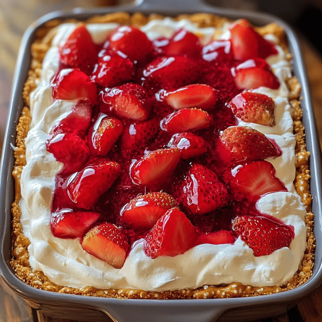 Erdbeer-Brezel-Salat fruchtiger Genuss für jeden Anlass