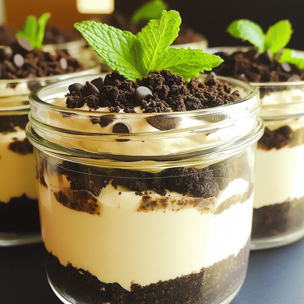 No-Bake Oreo Cheesecake Jars Einfach und Köstlich