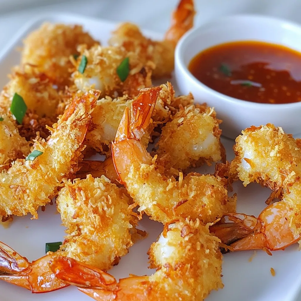 Luftfritteuse Kokos-Garnelen Saftig und Knusprig