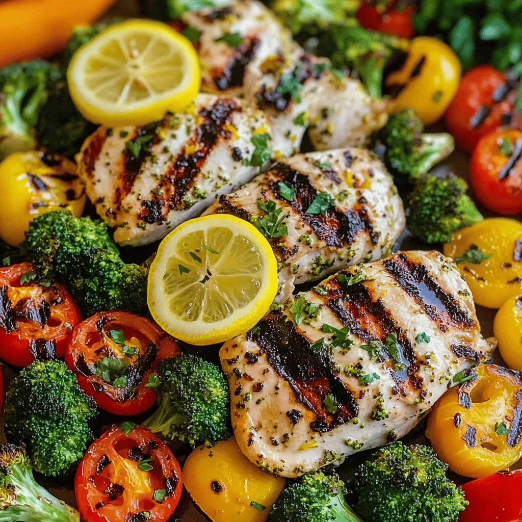 Sheet Pan Lemon Herb Chicken and Veggies Rezept