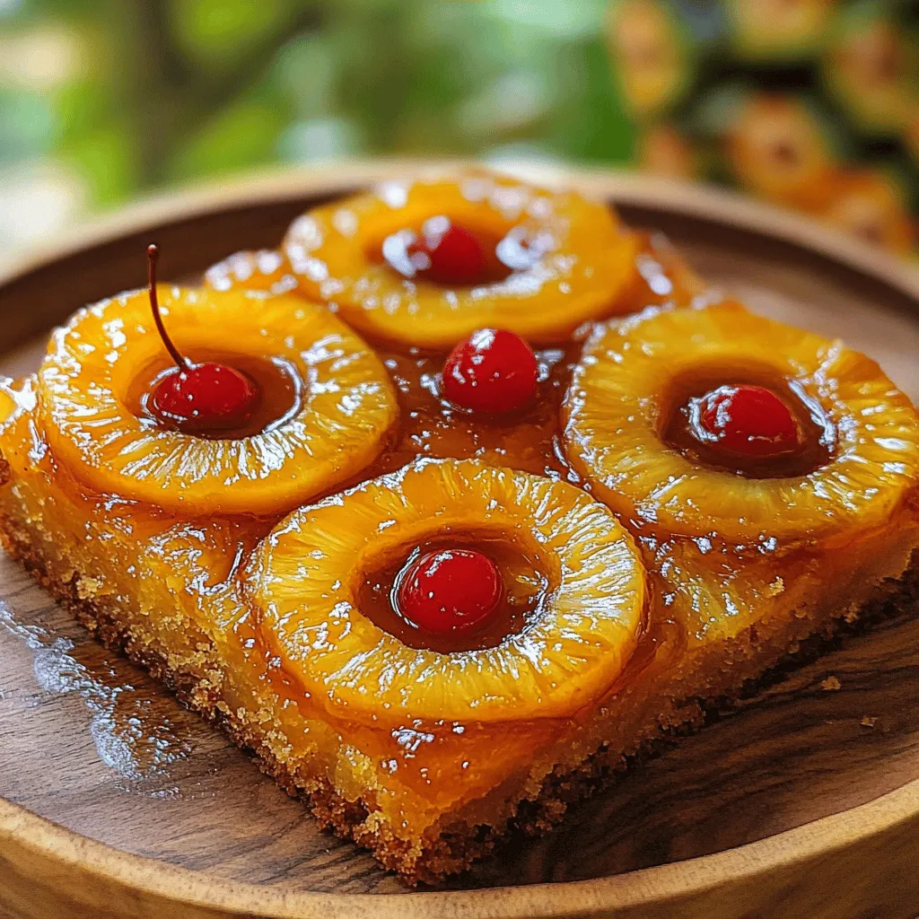 - 1 Dose Ananasringe (in Saft) - 100 g Butter, geschmolzen - 150 g brauner Zucker - 1 Teelöffel Vanilleextrakt - 2 Eier - 200 g Mehl - 1 Teelöffel Backpulver - 1 Prise Salz - 120 ml Milch