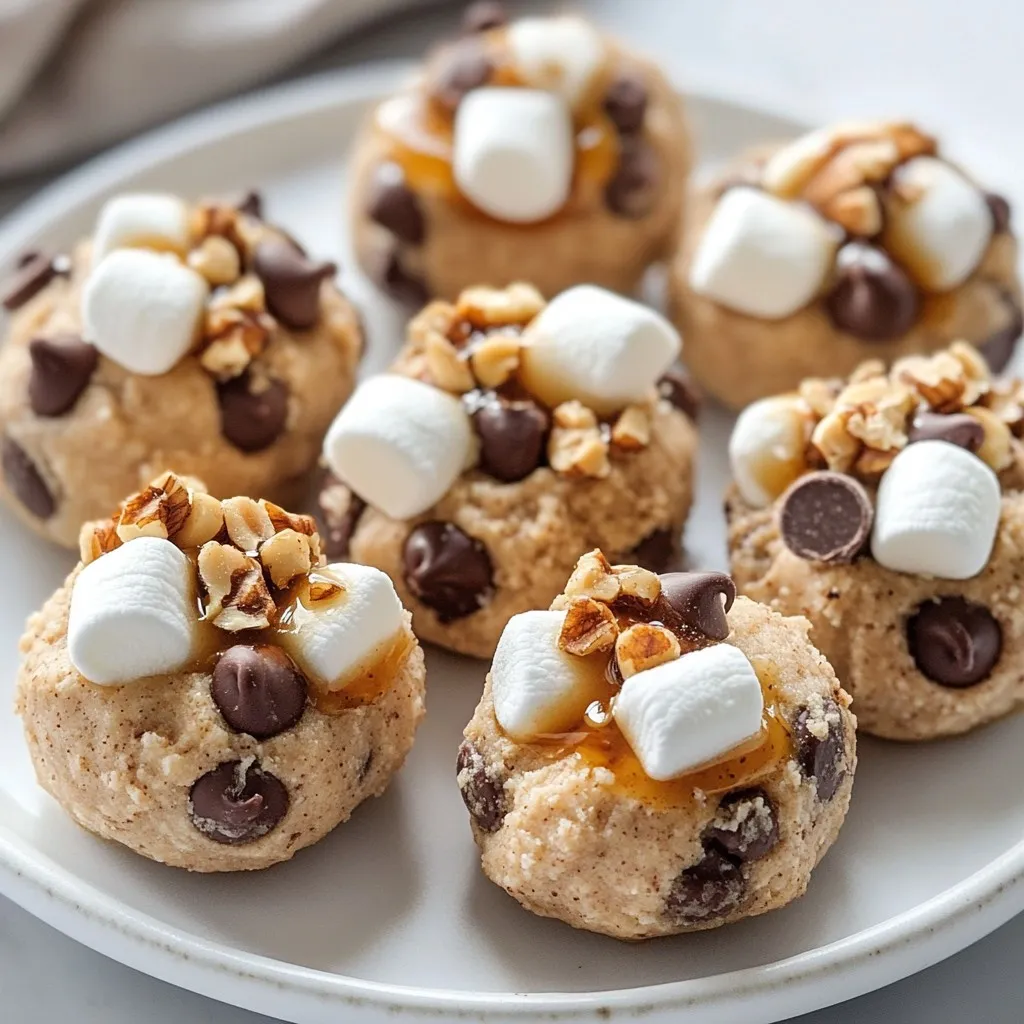 No-Bake Cookie Dough Bites Schnelle und einfache Leckerei