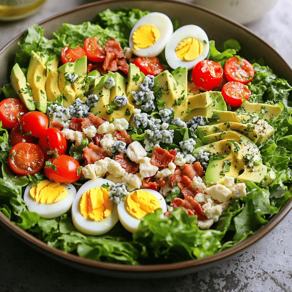 Classic Cobb Salad lecker und nahrhaft genießen