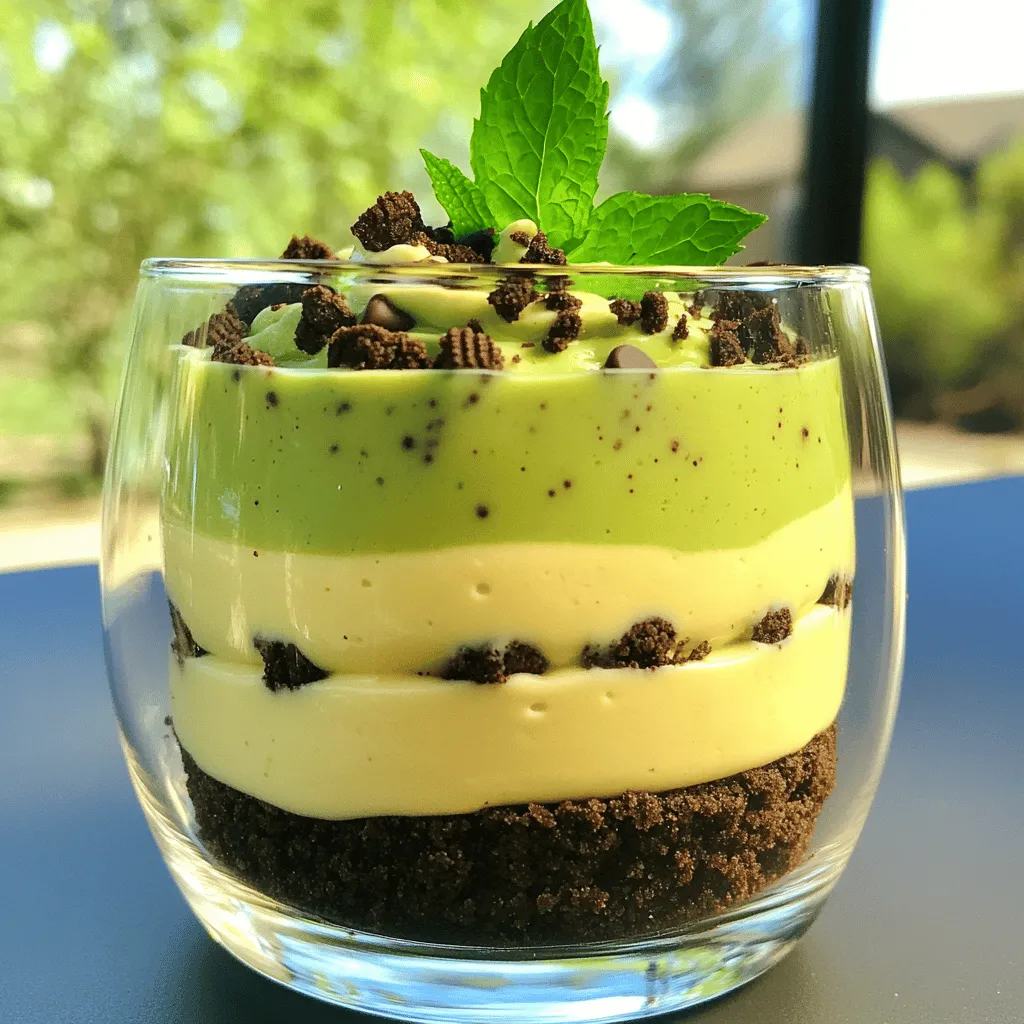 No Bake Oreo Mint Cheesecake Cups Leckerer Genuss