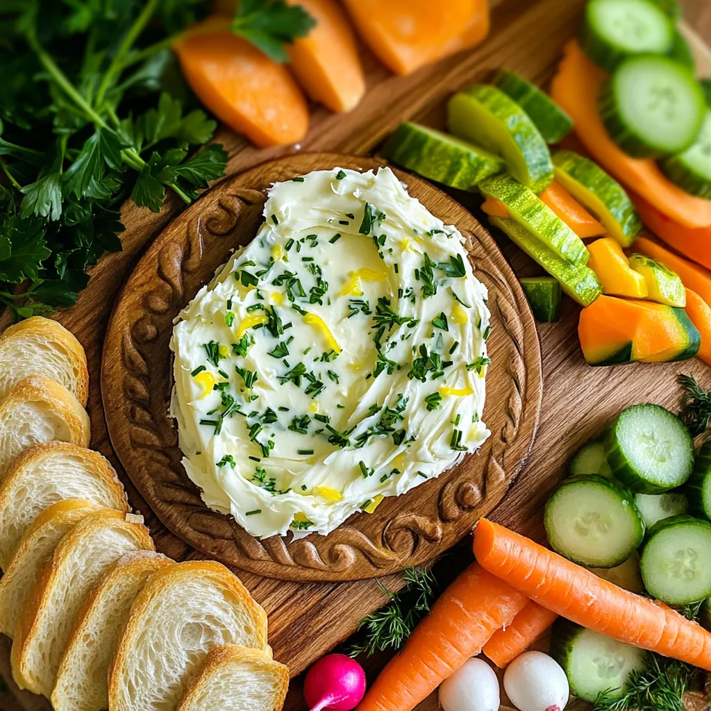 Garlic Herb Butter Board Köstlicher Genuss für Dich