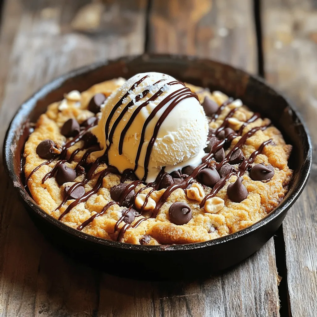 Chocolate Chip Cookie Skillet Leckerer Genuss für Alle