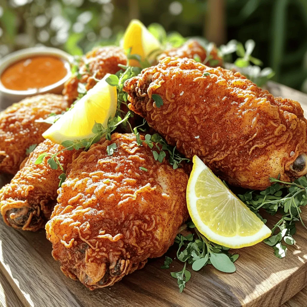 Lemon Tea Fried Chicken Köstlich und Einfach Zubereiten