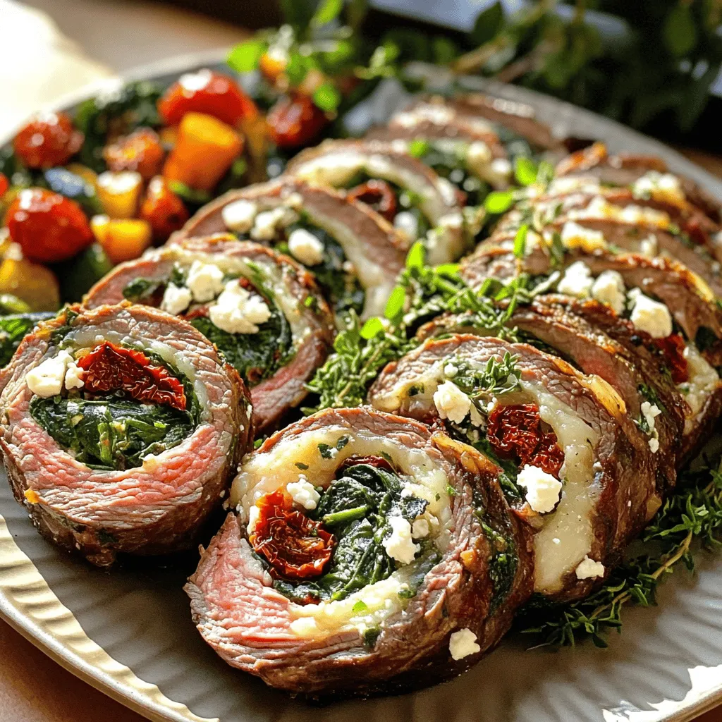 Flank Steak Roulade ist einfach zu machen und schmeckt toll. Für die Zubereitung benötigen Sie frische und schmackhafte Zutaten. Hier sind die Details.