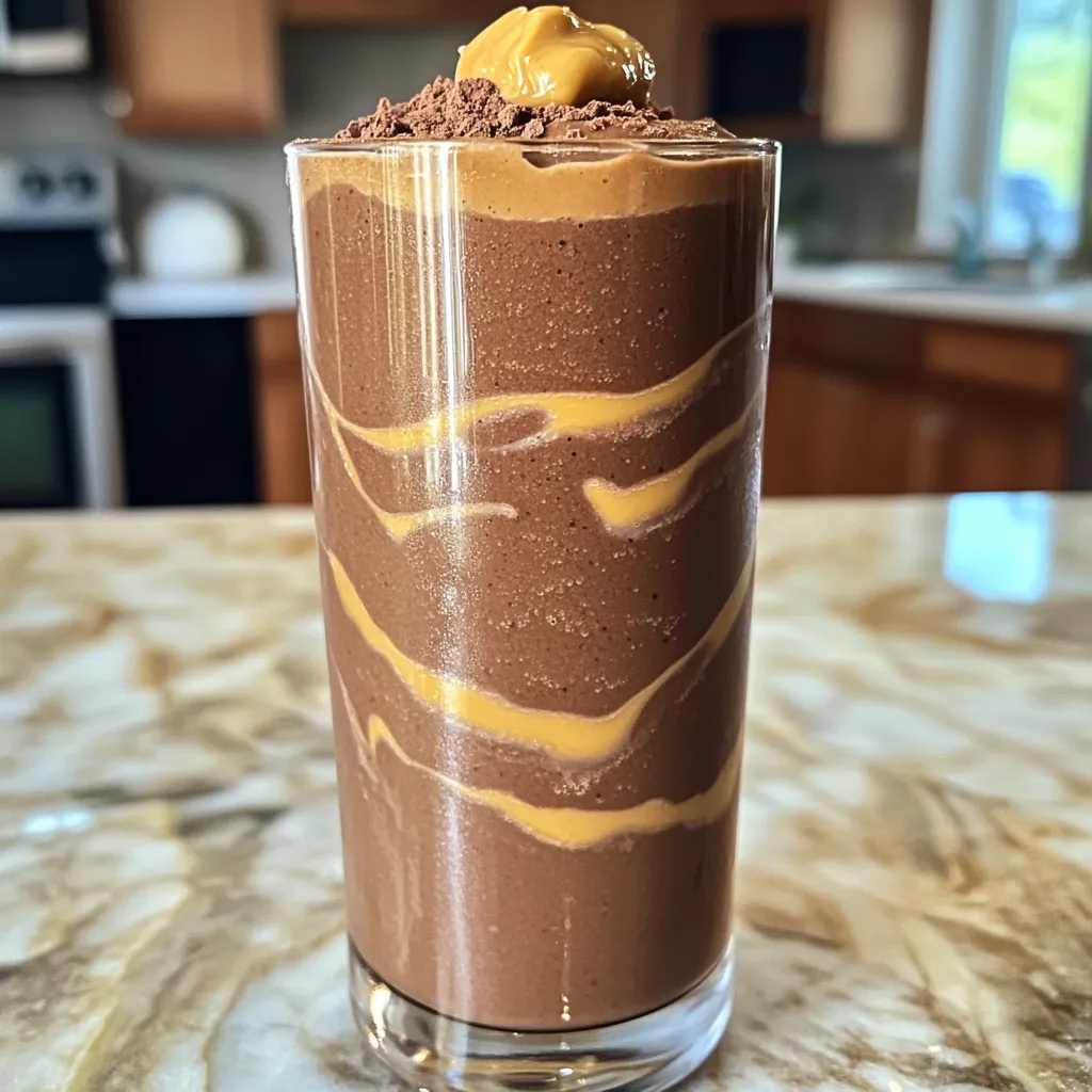 High-Protein Mocha Smoothie Kraftvoller Genuss