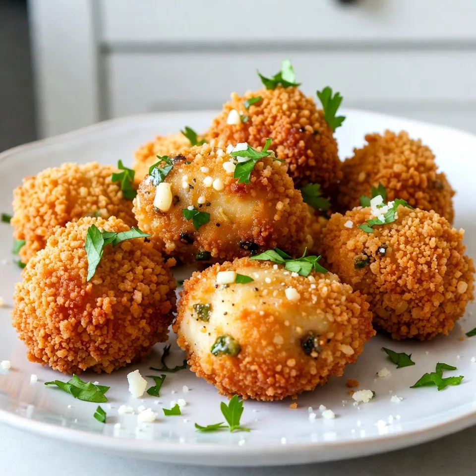 Knoblauch Parmesan Hähnchenbissen Genusserlebnis