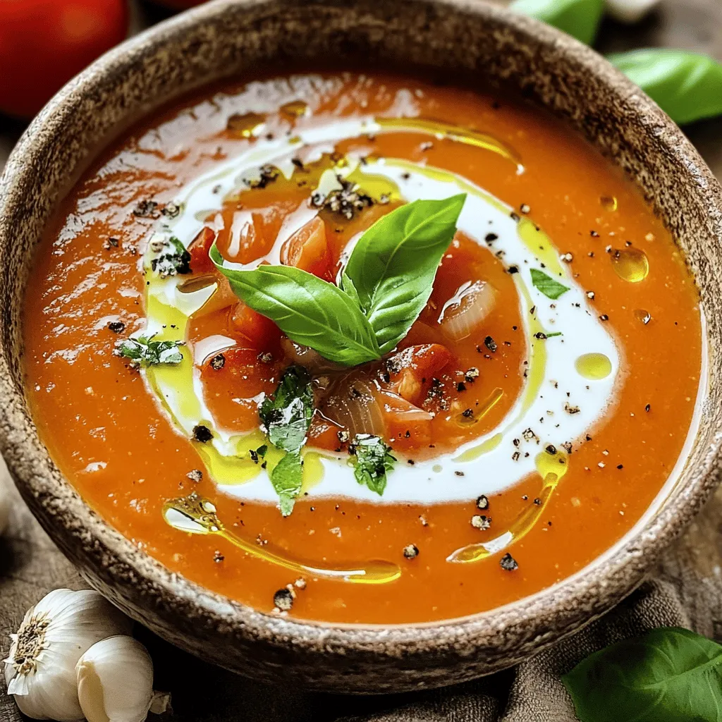 Roasted Tomato Soup Einfache und köstliche Rezeptidee