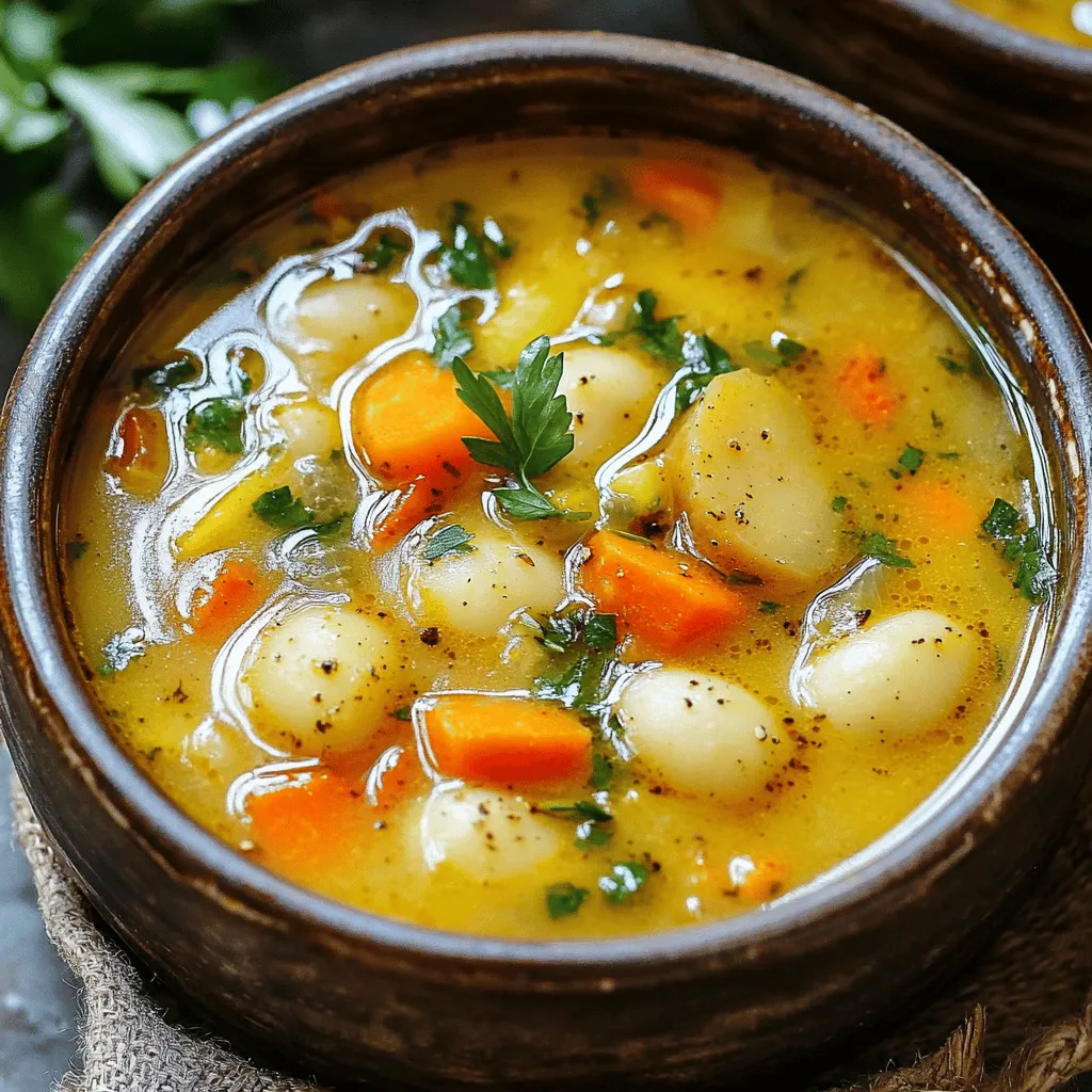 Um die kubanische weiße Bohnensuppe zuzubereiten, brauchen wir einige Zutaten. Du benötigst 400 g weiße Bohnen, eine gewürfelte Zwiebel, zwei gehackte Knoblauchzehen, eine gewürfelte Karotte, eine gewürfelte Selleriestange und eine gewürfelte grüne Paprika. Du brauchst auch einen Teelöffel Kreuzkümmel, einen halben Teelöffel Paprikapulver, vier Tassen Gemüsebrühe, zwei Esslöffel Olivenöl, ein Lorbeerblatt, Salz, Pfeffer und frischen Koriander zur Garnierung. Denke daran, den Saft von einer Limette hinzuzufügen.