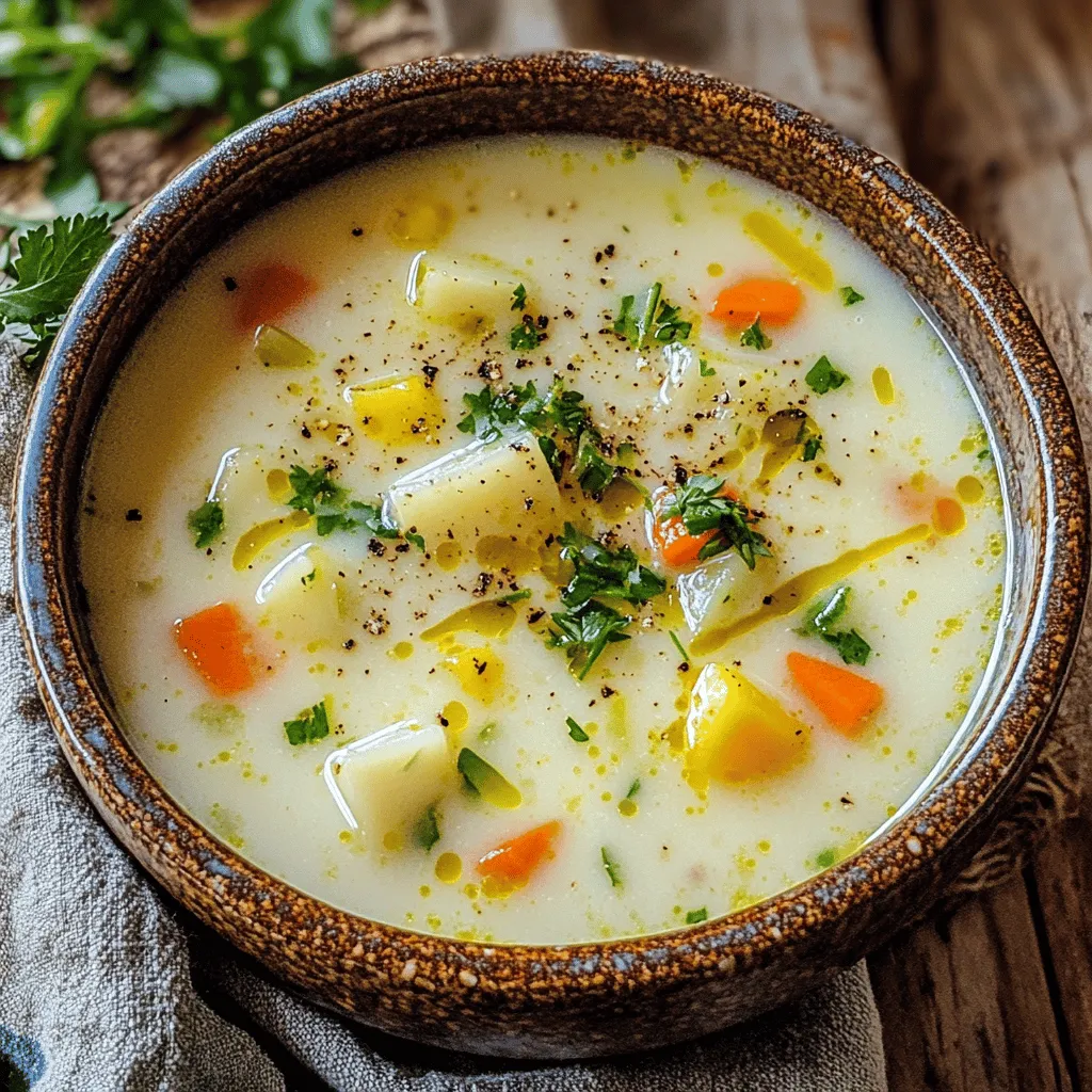 Kubanische weiße Bohnensuppe leckeres Rezept für Dich