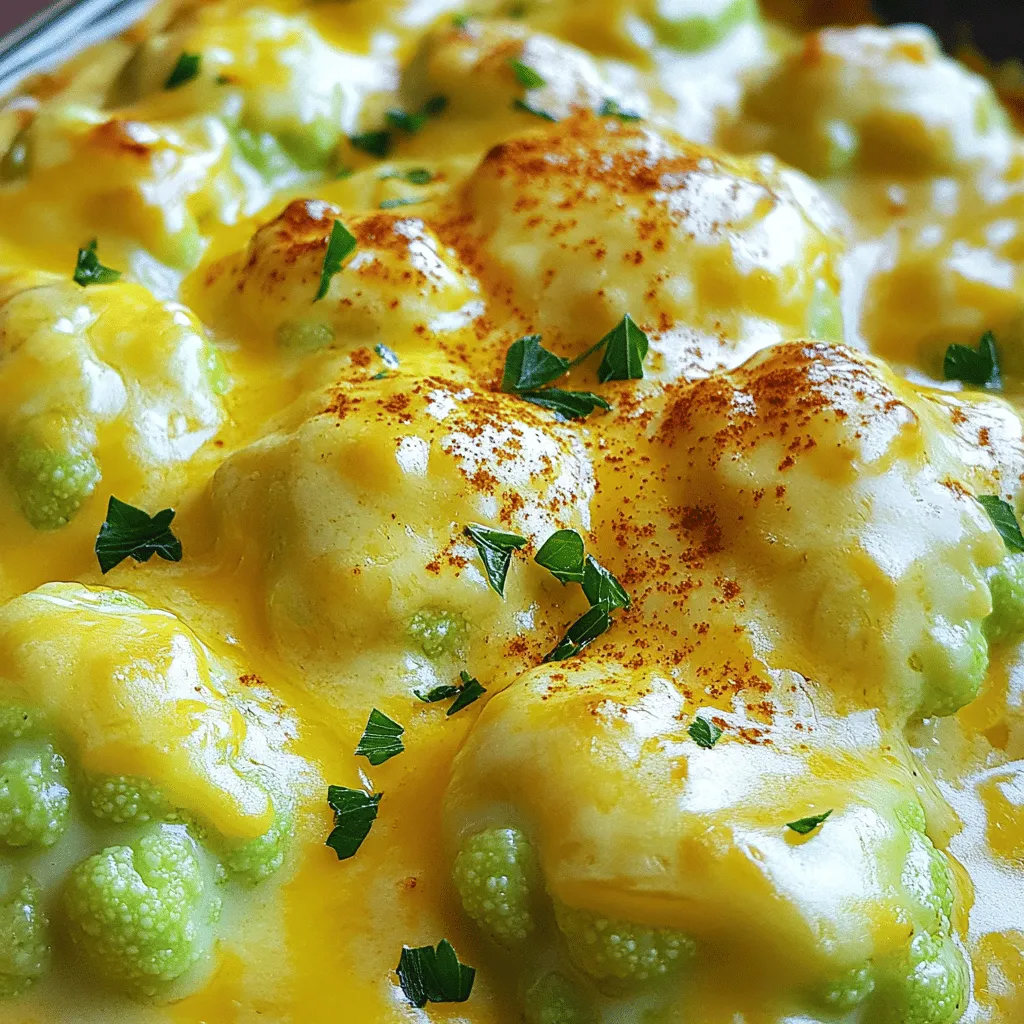 Cheesy Cauliflower Au Gratin Köstliches Rezept
