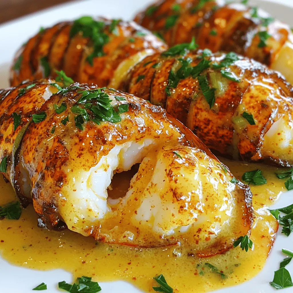 Für die cremigen Knoblauchbutter-Lobster-Schwänze brauchst du: