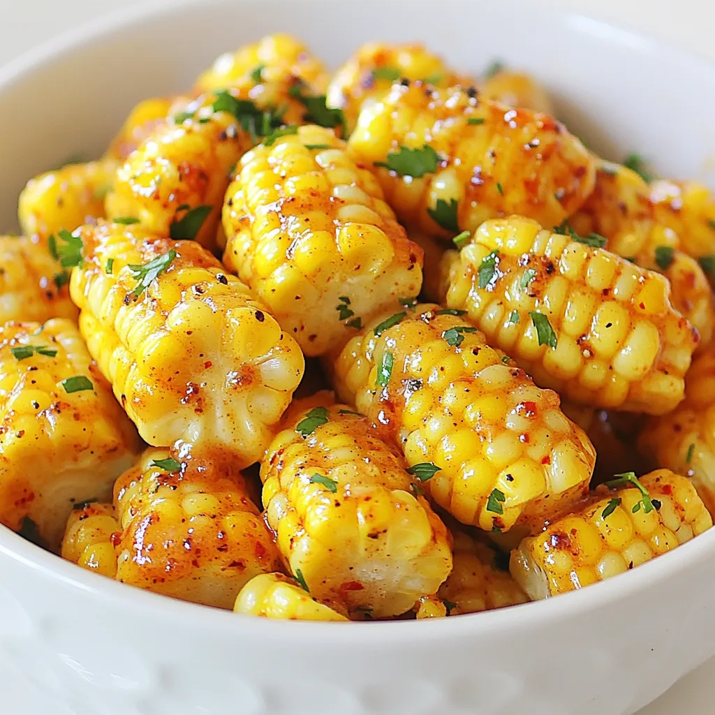 Cajun Garlic Butter Corn Schneller und leckerer Genuss
