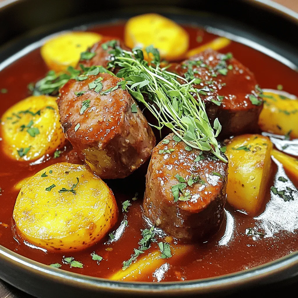 Authentic German Goulash Herzhaft und Einfach Zubereiten