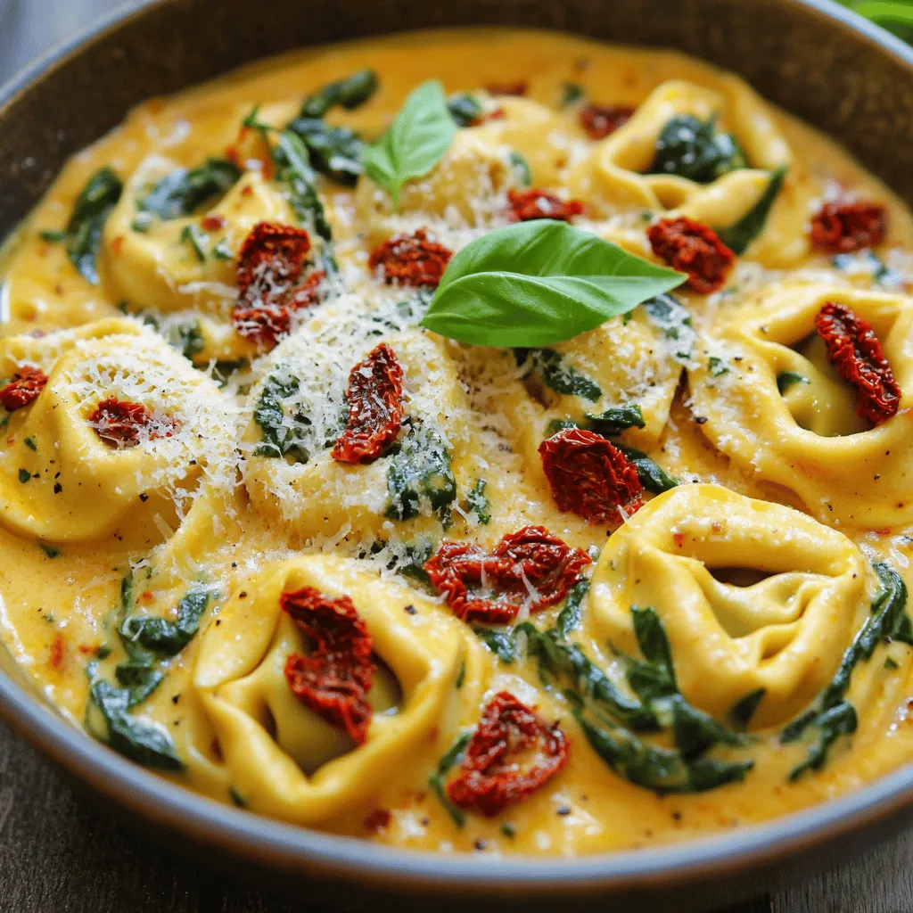 Sun-Dried Tomato Tortellini Skillet Schnelle Köstlichkeit