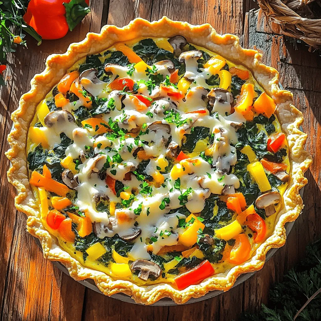 Vegetable Quiche Einfache und köstliche Zubereitung